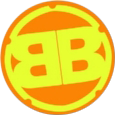 Bons Barricades Logo in Yellow and Orange Color