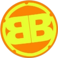 Bons Barricades Logo in Yellow and Orange Color