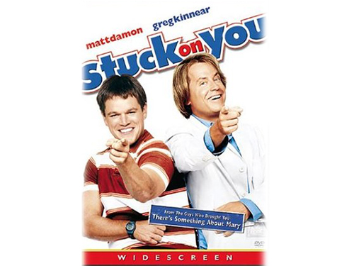 Stuck on You Movie Poster With the Cast