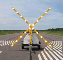 Airport Runway X Closure Markers